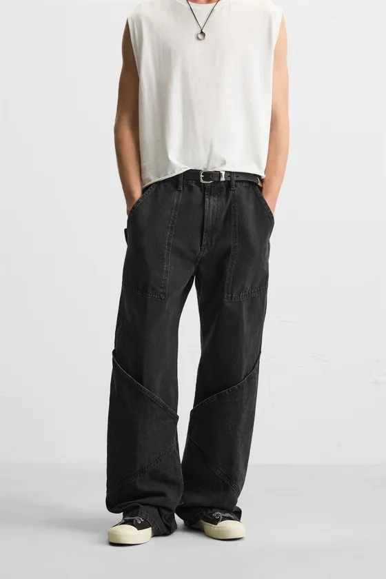 ДЖИНСЫ КАРГО RELAXED FIT