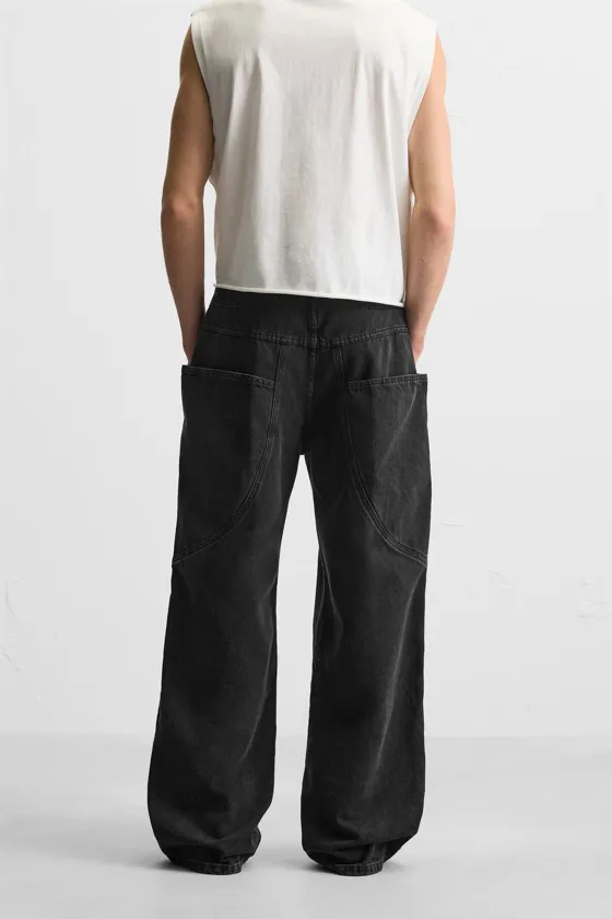 ДЖИНСЫ КАРГО RELAXED FIT