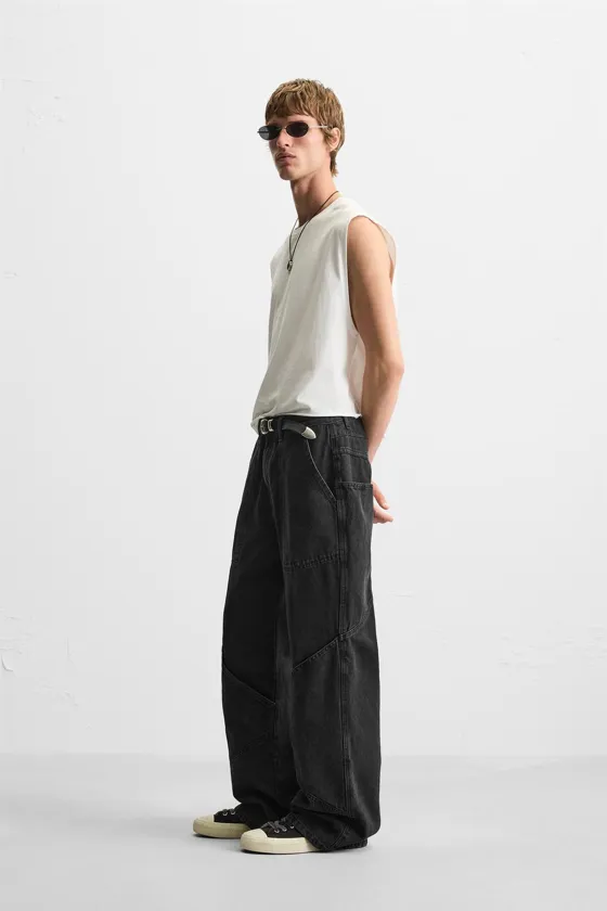 ДЖИНСЫ КАРГО RELAXED FIT