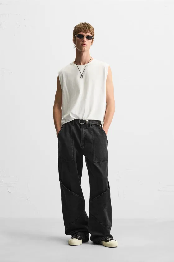 ДЖИНСЫ КАРГО RELAXED FIT
