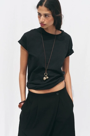 Юбка-шорты внахлест