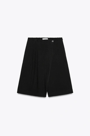 Юбка-шорты внахлест- Заказать в России