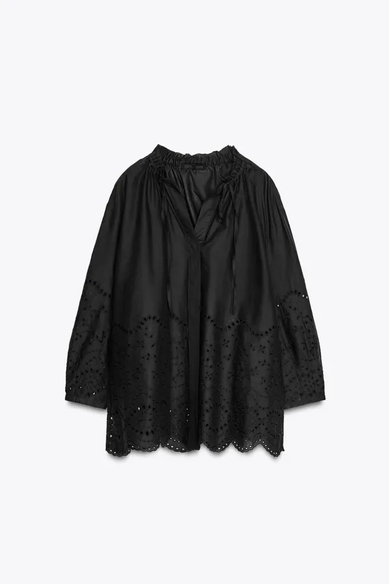 БЛУЗА С ВЫШИВКОЙ — ZW COLLECTION