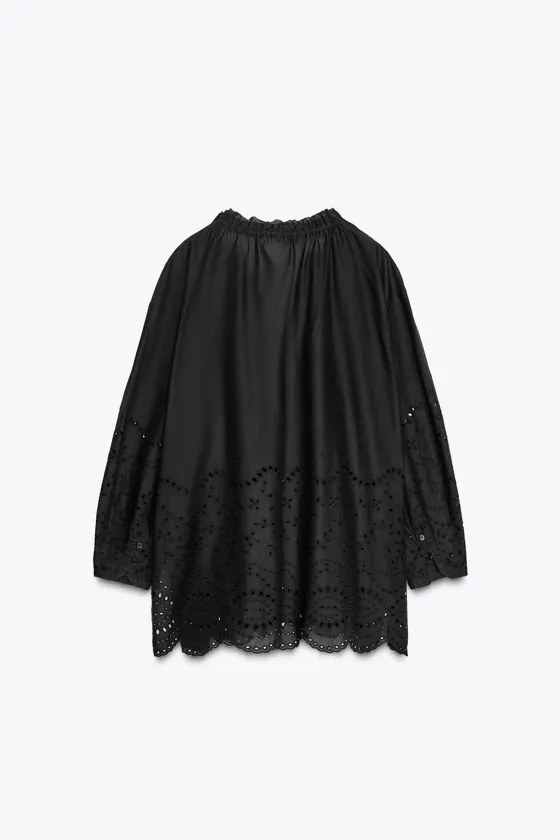 БЛУЗА С ВЫШИВКОЙ — ZW COLLECTION