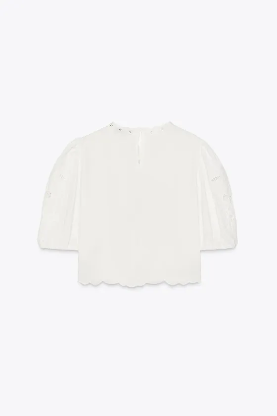 БЛУЗА В РОМАНТИЧЕСКОМ СТИЛЕ — ZW COLLECTION