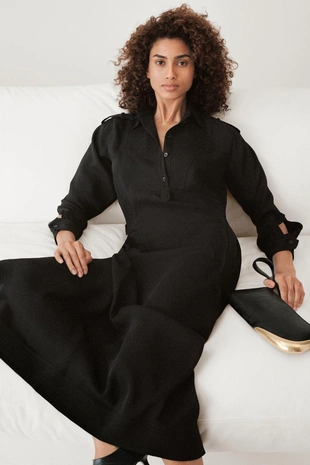 Платье рубашка с поясом— 50TH ANNIVERSARY- Заказать в России