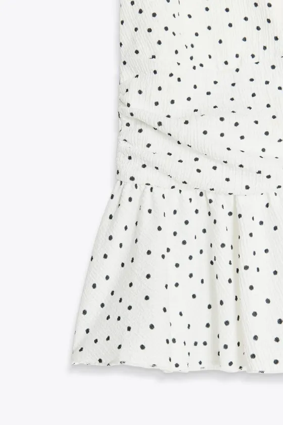 ТОП С ГОРЛОВИНОЙ ХАЛТЕР И ВОЛАНАМИ