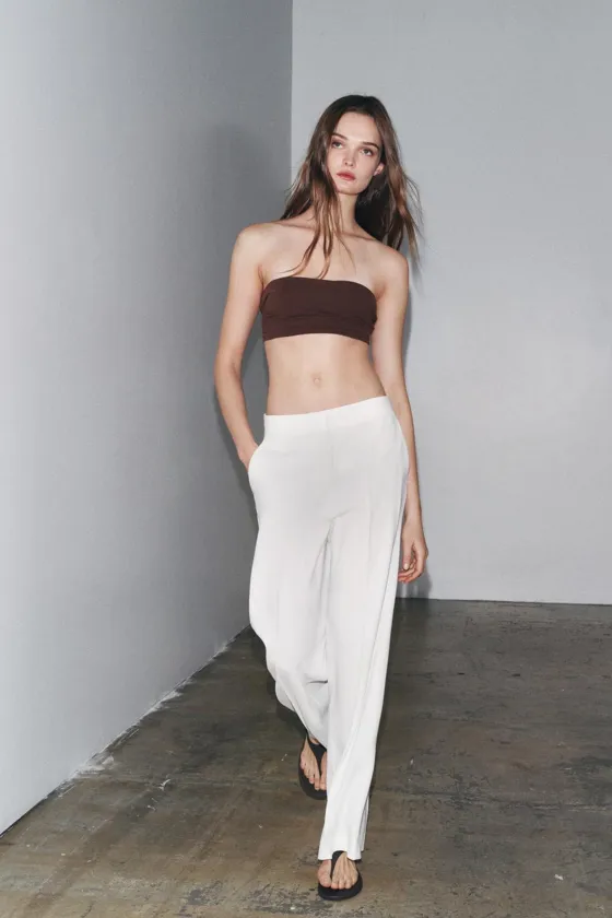 БРЮКИ WIDE LEG — ZW COLLECTION