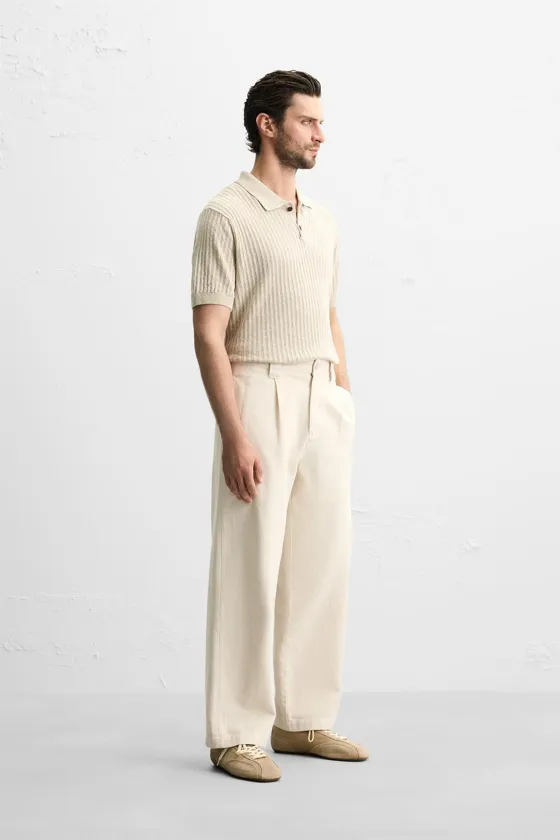 ТРИКОТАЖНОЕ ПОЛО В РУБЧИК