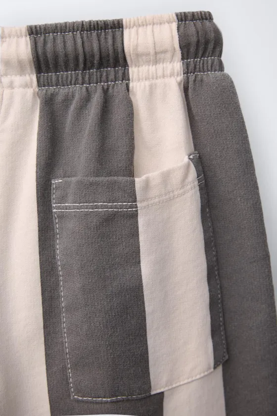 БРЮКИ В КОНТРАСТНУЮ ПОЛОСКУ