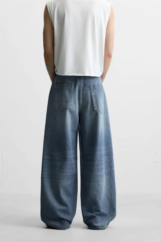 ДЖИНСЫ WIDE-LEG BALLOON FIT