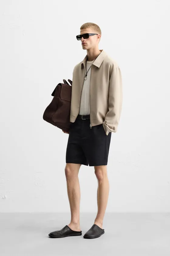 Куртка с молнией regular fit