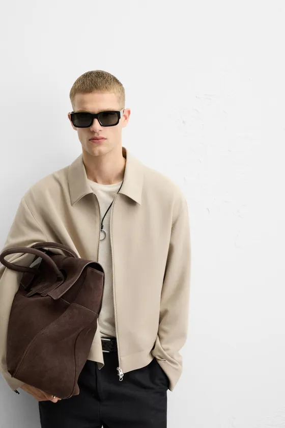 Куртка с молнией regular fit