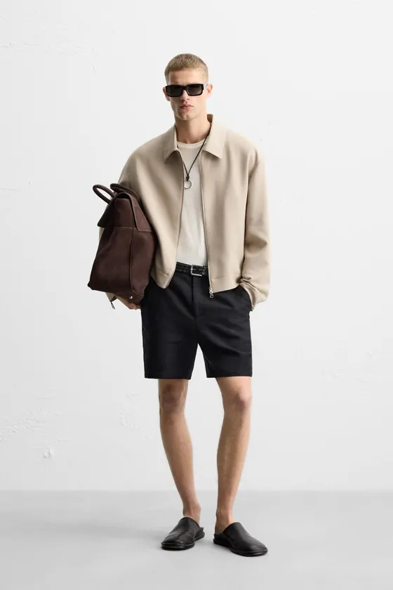 Куртка с молнией regular fit