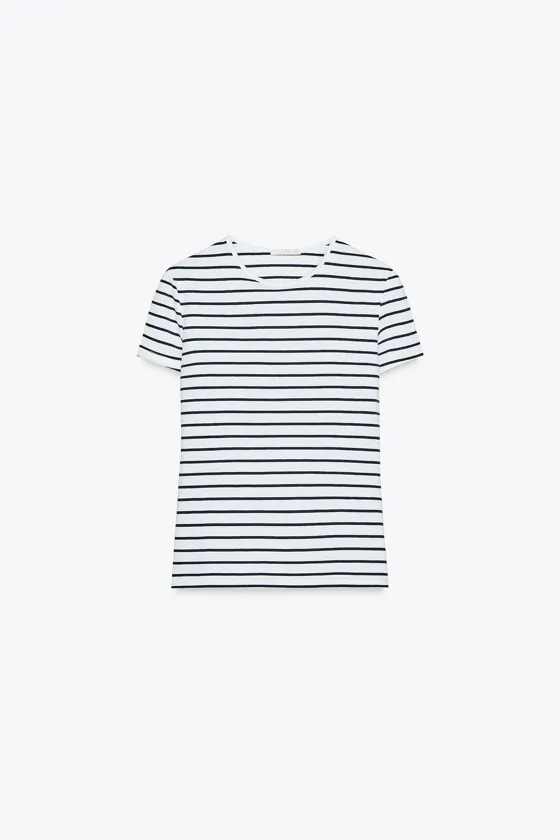 ФУТБОЛКА SLIM FIT ИЗ СМЕСОВОГО ХЛОПКА SUPIMA®