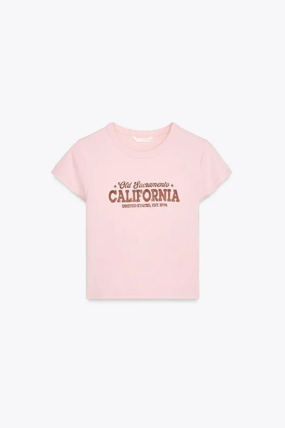 Футболка из хлопка и модала cotton modal text