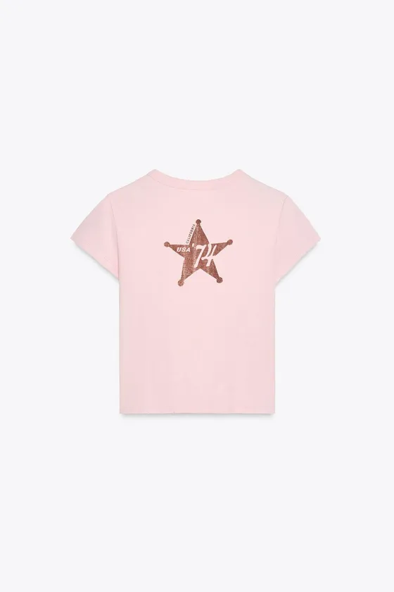 Футболка из хлопка и модала cotton modal text