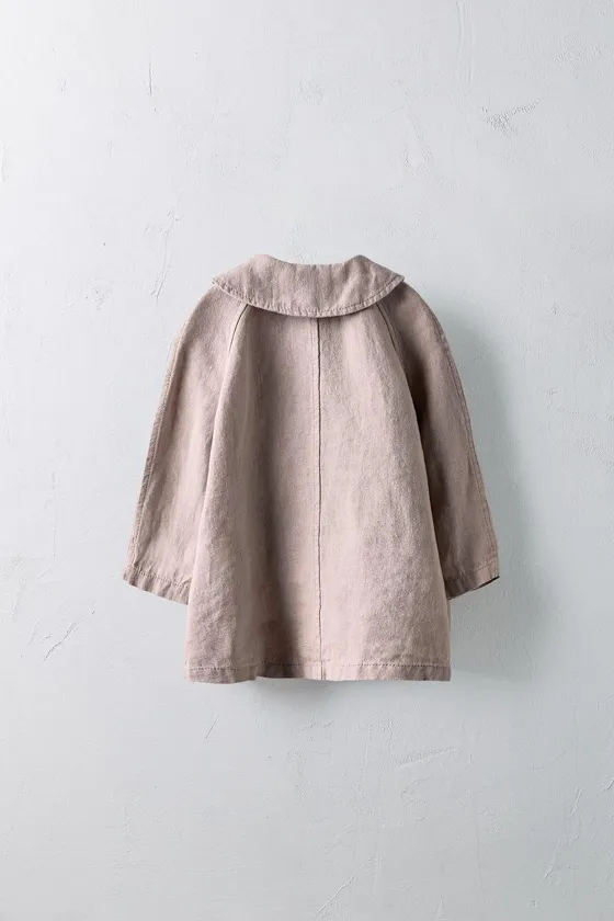 Тренч limited edition из 100% льна