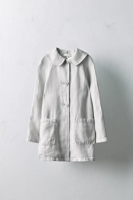 Тренч limited edition из 100% льна