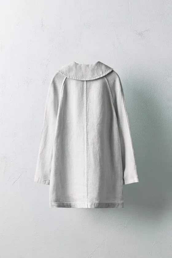 Тренч limited edition из 100% льна