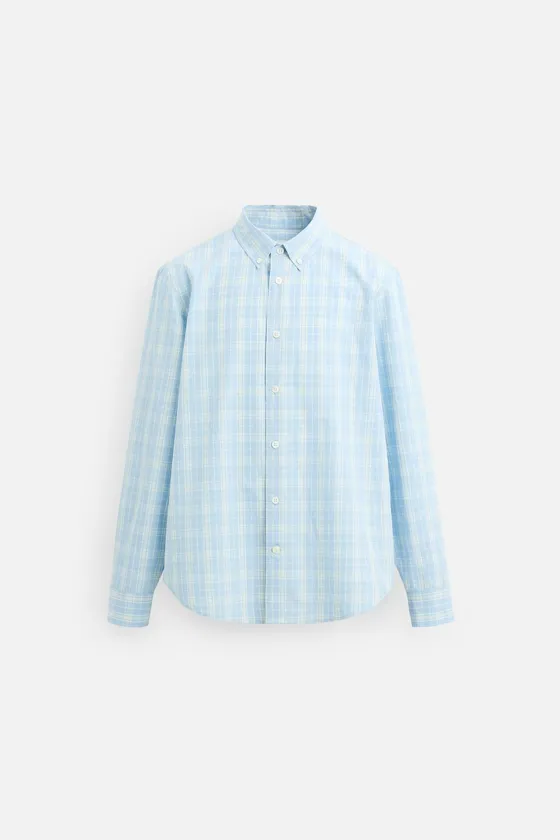 РУБАШКА REGULAR FIT В КЛЕТКУ