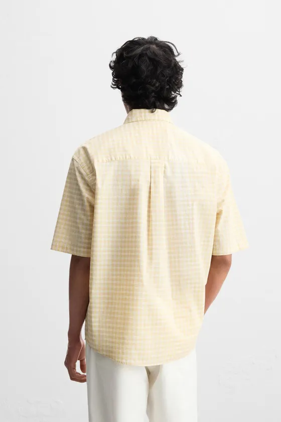 РУБАШКА RELAXED FIT В КЛЕТКУ