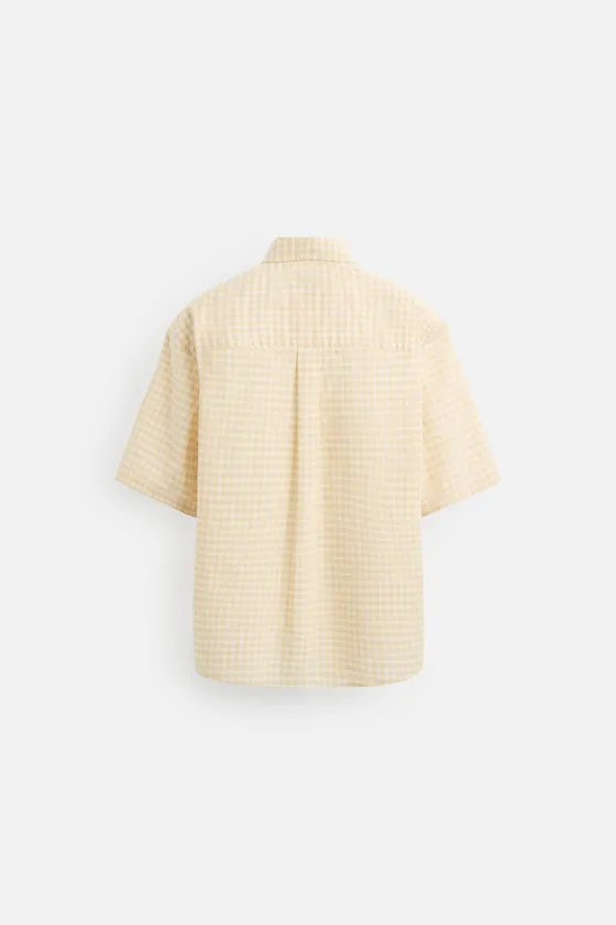 РУБАШКА RELAXED FIT В КЛЕТКУ