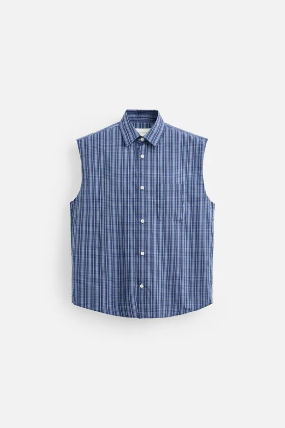 РУБАШКА RELAXED FIT В КЛЕТКУ