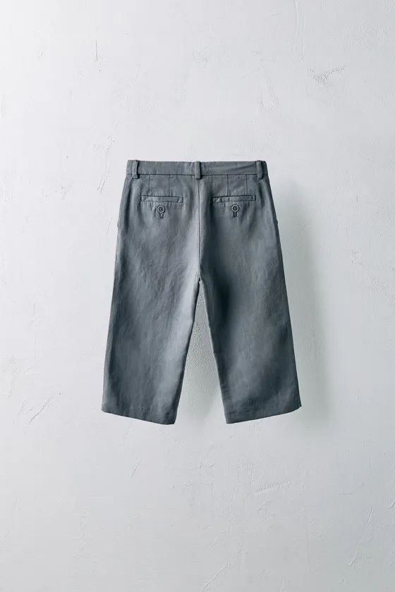 Брюки из льна и хлопка limited edition
