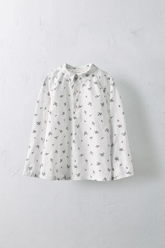 Рубашка limited edition floral poplin