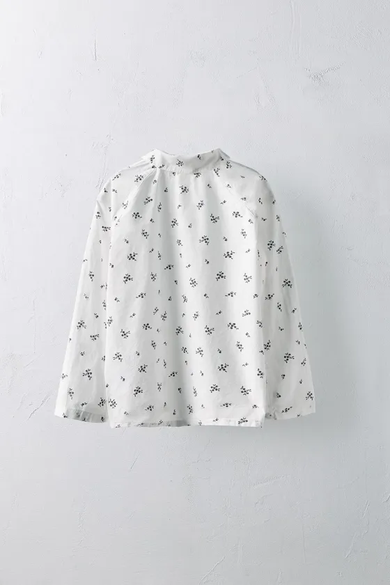 Рубашка limited edition floral poplin