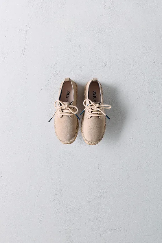 Туфли derby из кожи джута - limited edition