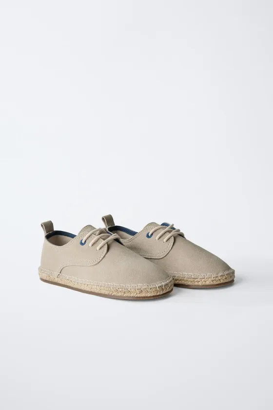 Туфли derby из кожи джута - limited edition