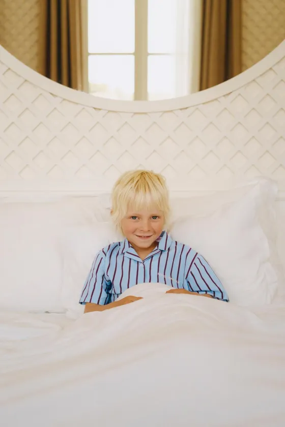 Пижама из полосатого поплина 2-6 лет / hôtel magique © x zara