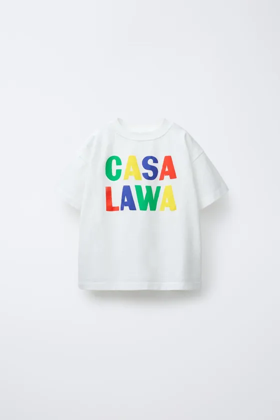 ФУТБОЛКА С ПРИНТОМ CASA LAWA ©X ZARA KIDS
