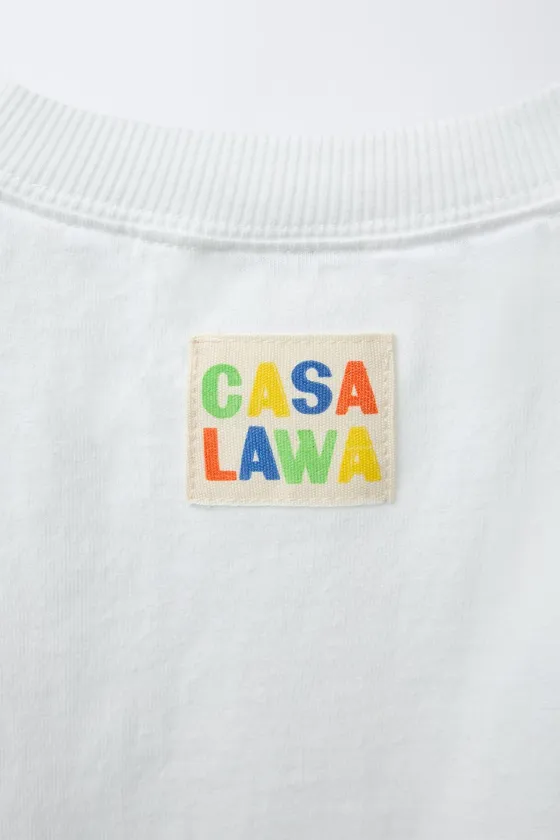 ФУТБОЛКА С ПРИНТОМ CASA LAWA ©X ZARA KIDS