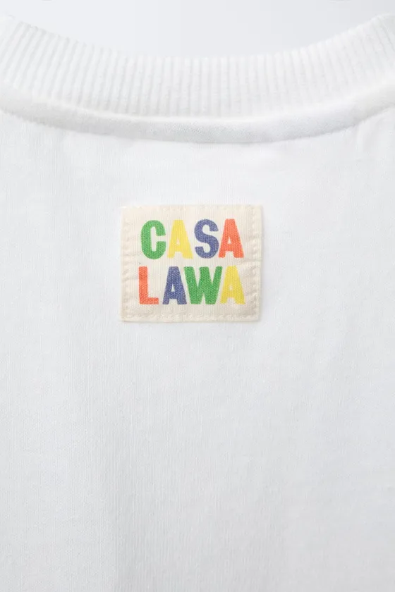 ФУТБОЛКА С ПРИНТОМ CASA LAWA ©X ZARA KIDS