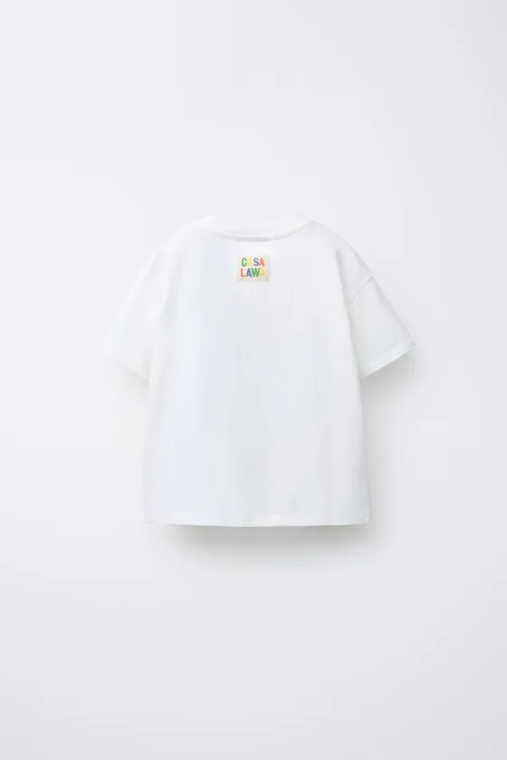 ФУТБОЛКА С ПРИНТОМ CASA LAWA ©X ZARA KIDS