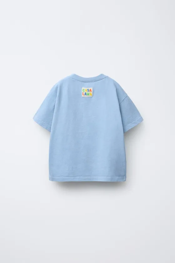 ФУТБОЛКА С ПРИНТОМ CASA LAWA ©X ZARA KIDS