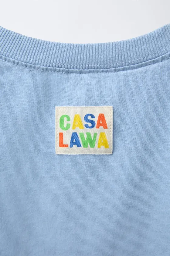 ФУТБОЛКА С ПРИНТОМ CASA LAWA ©X ZARA KIDS