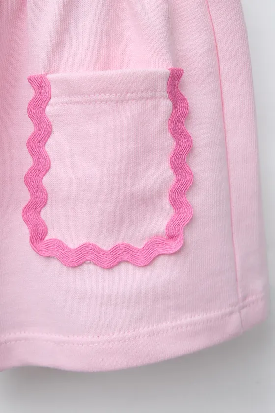 ШОРТЫ-БЕРМУДЫ С ВОЛНИСТЫМИ ДЕТАЛЯМИ CASA LAWA © X ZARA KIDS