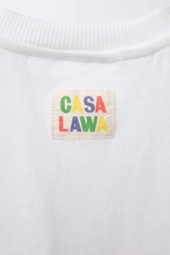 ФУТБОЛКА С ПРИНТОМ CASA LAWA ©X ZARA KIDS