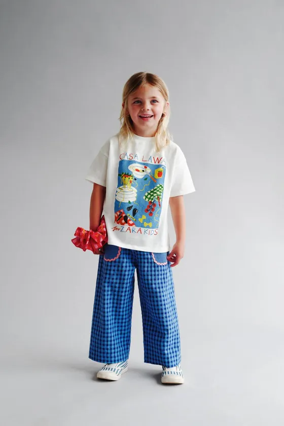 ФУТБОЛКА С ПРИНТОМ CASA LAWA ©X ZARA KIDS