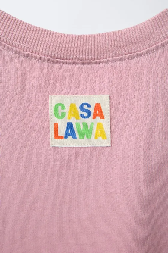 ФУТБОЛКА С ПРИНТОМ CASA LAWA ©X ZARA KIDS
