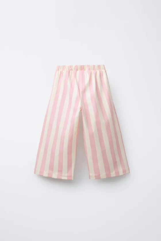 БРЮКИ В КОНТРАСТНУЮ ПОЛОСКУ CASA LAWA © X ZARA KIDS