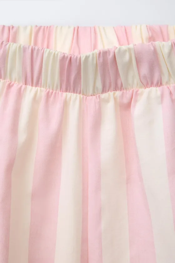 БРЮКИ В КОНТРАСТНУЮ ПОЛОСКУ CASA LAWA © X ZARA KIDS