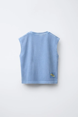 Комплект из топа и шортов бермудов GARMENT DYE- Заказать в России