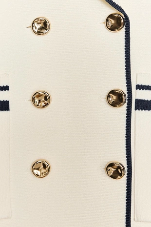 Трикотажный жилет с окантовкой - Заказать в России