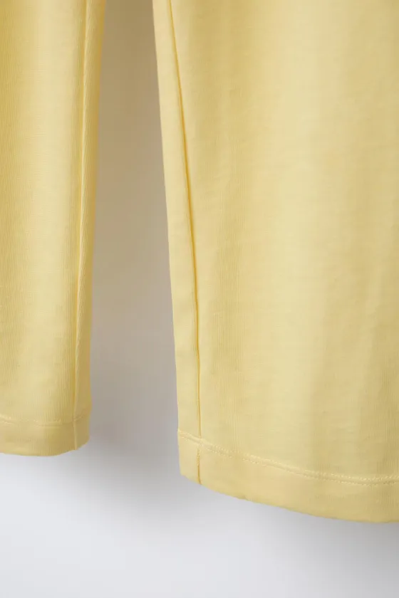 ОДНОТОННЫЕ БРЮКИ WIDE LEG HEAVY WEIGHT