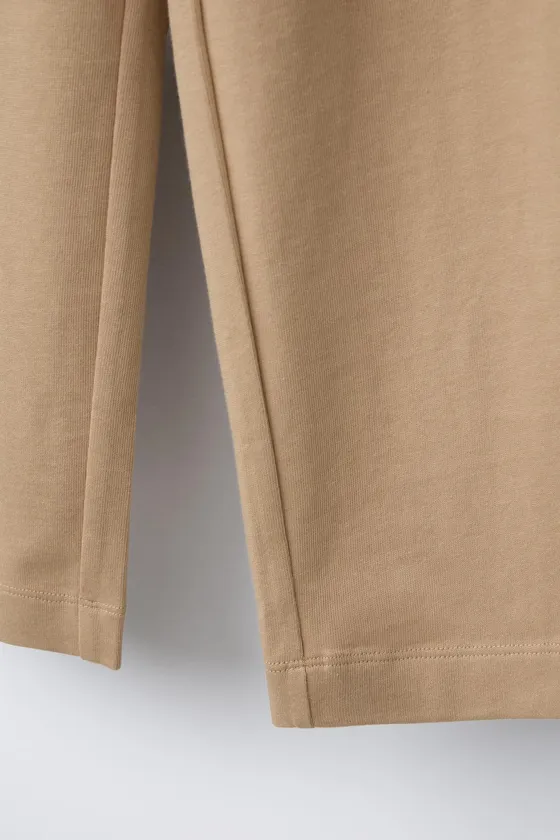 ОДНОТОННЫЕ БРЮКИ WIDE LEG HEAVY WEIGHT
